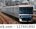 Commuter Train Tokyo Metro Tozai Line 07 Series 117441892