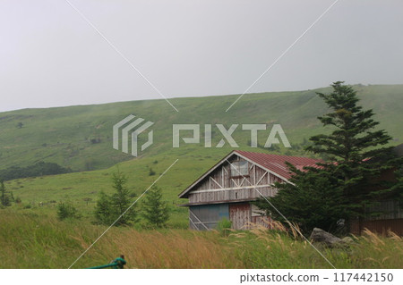 霧中的山間小屋 霧中的山間小屋 117442150