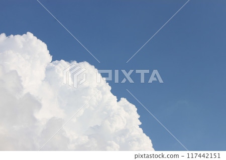 夏天的藍天白雲 117442151