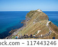 Shakotan Peninsula | The view from the Charenka Path leading to Cape Kamui is a spectacular sight, dyed Shakotan blue. 117443246