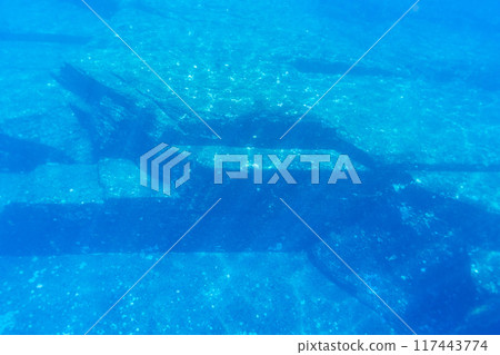 Yonaguni Underwater Ruins Yonaguni Underwater Ruins 117443774