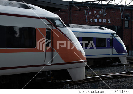 東武特急Spacia 排隊 117443784