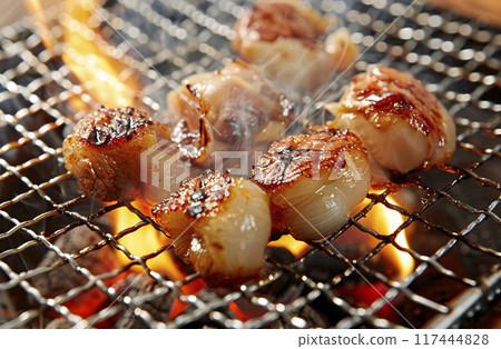 Grilled hormone 117444828