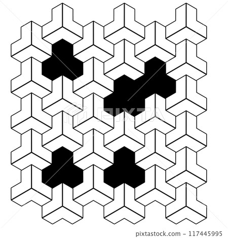 毗沙門龜甲紋 117445995