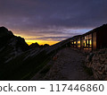 Karamatsudake Summit Lodge in the sunset 117446860