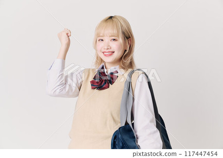 金髮女高中生 117447454