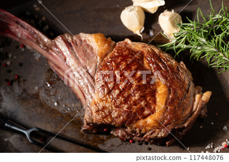 Meat on the bone BBQ 117448076