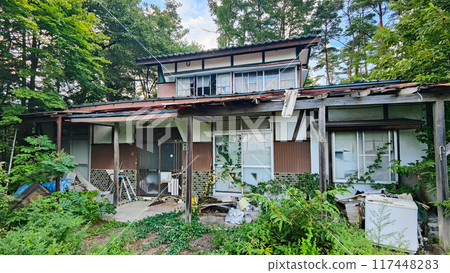 廢棄房屋、空屋、廢墟 117448283