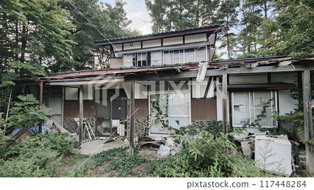 廢棄房屋、空屋、廢墟 117448284