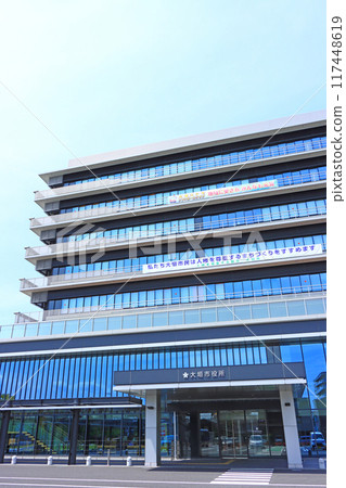 Scenery of Ogaki City Hall, Ogaki City, Gifu Prefecture 117448619