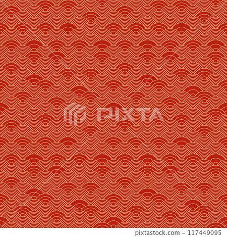 Chinese cloud or river seamless pattern vector. Traditional Asian background witrh abstract design. Chinese cloud or river seamless pattern vector. Traditional Asian background witrh abstract design. 117449095