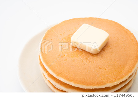 Close-up of delicious looking hot cakes Close-up of delicious looking hot cakes 117449503
