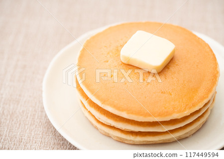 Close-up of delicious looking hot cakes 117449594