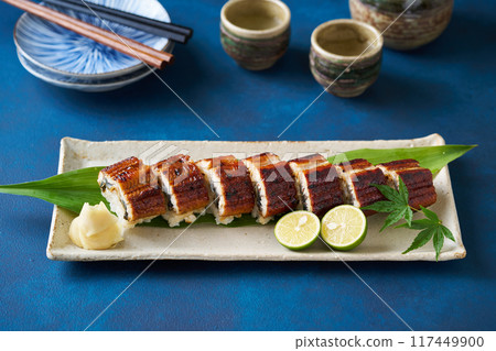 Eel stick sushi 117449900