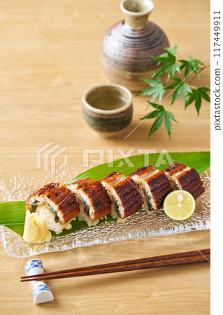 鰻魚壽司 鰻魚壽司 117449911