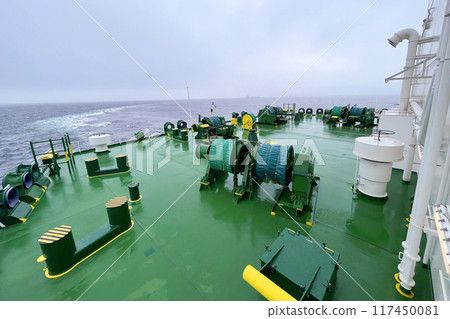 Board of lng tanker sailing in ocean. Types of tankship include oil tanker, chemical tanker, gas carrier. Board of lng tanker sailing in ocean. Types of tankship include oil tanker, chemical tanker, gas carrier. 117450081