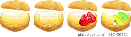 奶油泡芙 117450831