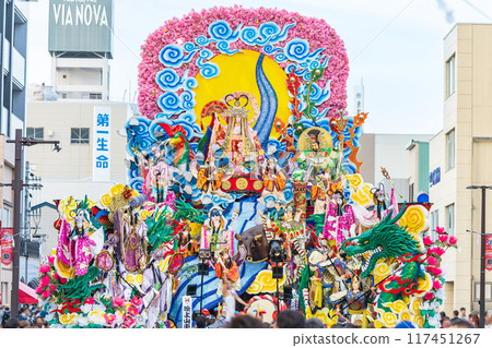 「青森縣」華麗花車大賽 八戶三社大祭 夏日 「青森縣」華麗花車大賽 八戶三社大祭 夏日 117451267