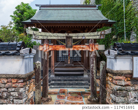 Water Shrine in Izuhara, Tsushima City, Nagasaki Prefecture Water Shrine in Izuhara, Tsushima City, Nagasaki Prefecture 117451691