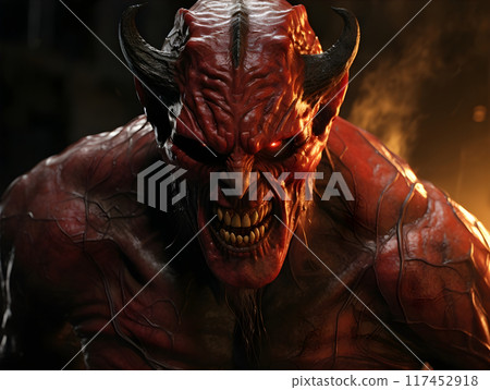 The Biblical Devil Himself AI Artwork 117452918