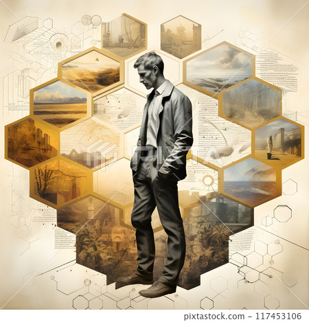 The Thinker and World Changer AI Artwork 117453106