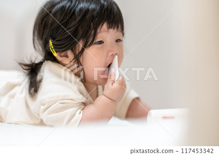 A baby's lifestyle 117453342