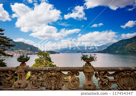 lake Como, near Bellagio, piedmonte, italy lake Como, near Bellagio, piedmonte, italy 117454347