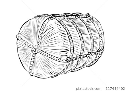 Rice sack black and white 1 117454402