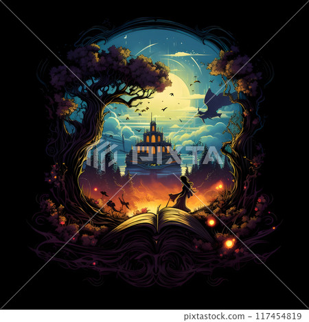 Magical and Mysterious Fantasy Fate AI Artwork 117454819