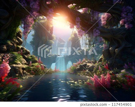 Magical Wonderland AI Artwork 117454901