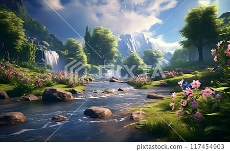 Magical Wonderland AI Artwork 117454903