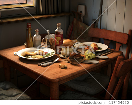 Meal of the Poor AI Artwork Meal of the Poor AI Artwork 117454920