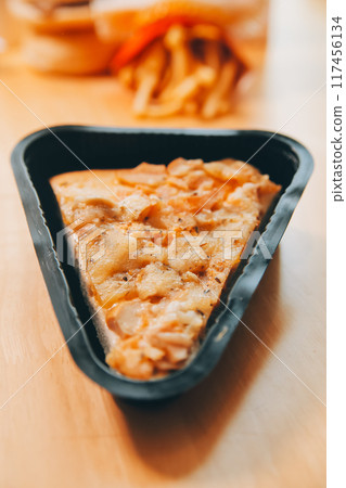 Multiple type of Fast food on table. Multiple type of Fast food on table. 117456134