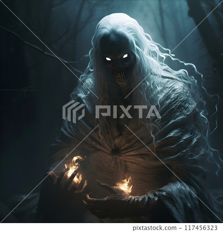 Jiang Shi Chinese Vampire Zombie Scary Ghost AI Artwork Jiang Shi Chinese Vampire Zombie Scary Ghost AI Artwork 117456323