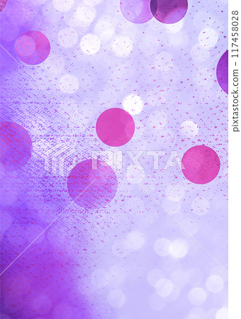 Purple bokeh vertical background for Banner, Poster, ad, celebration, event and various design works 117458028