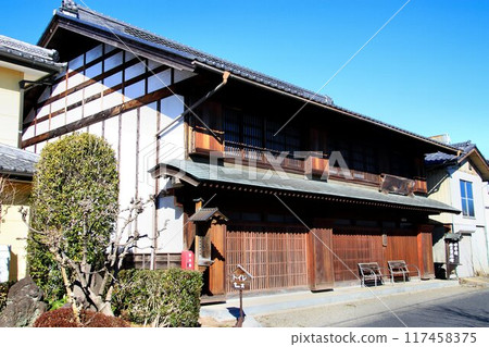 A key transportation and economic hub... Kozuke Province, Shirai-juku, the castle town of Shirai Castle A key transportation and economic hub... Kozuke Province, Shirai-juku, the castle town of Shirai Castle 117458375