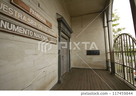 Woodend churches on Island of Chiloe Chile 117459844