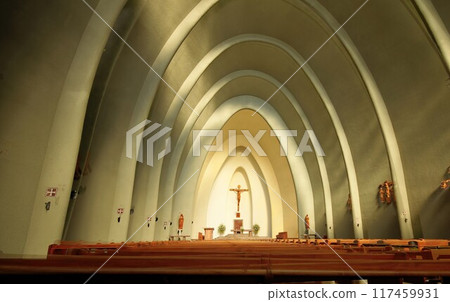 St. Charles Borromeo Cathedral, City of Chillan in Chile St. Charles Borromeo Cathedral, City of Chillan in Chile 117459931