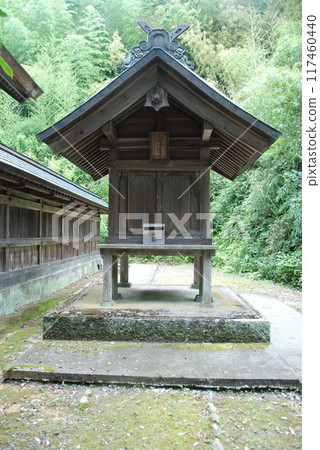 在Yaeya神社(松江市島根縣東uma町Ya屋)的區域 在Yaeya神社(松江市島根縣東uma町Ya屋)的區域 117460440