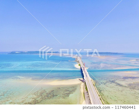 “水下道路” - 鳥瞰圖（沖繩縣杜魯市） 117460441