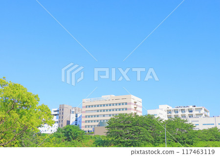 愛知縣大府市國立老年醫學中心風景 愛知縣大府市國立老年醫學中心風景 117463119