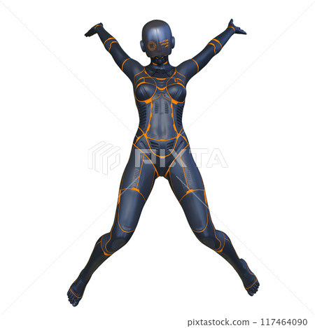 Women's cyborg 117464090