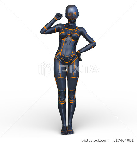 Women's cyborg 117464091