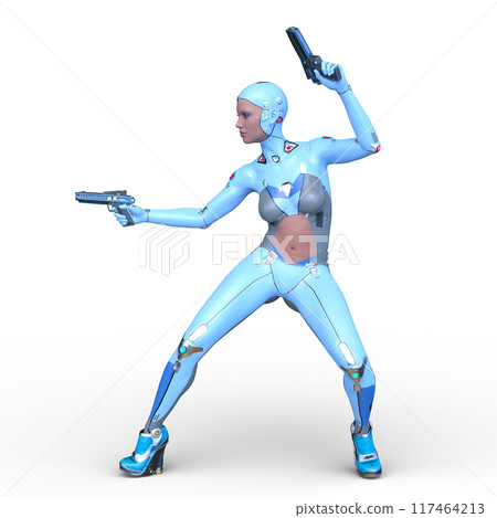 Women's cyborg 117464213