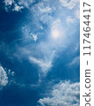 Sky, sun and clouds 2 117464417