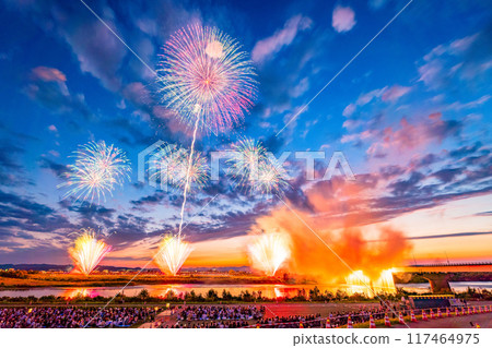 [新潟縣]拍攝於長岡花火大會會場 117464975