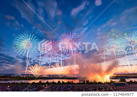 《Niigata Prefecture》Photographed at the Nagaoka Fireworks Festival venue 117464977