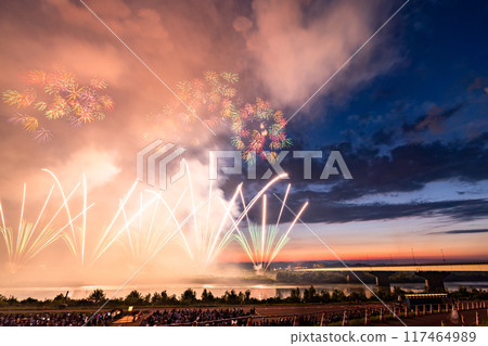 《Niigata Prefecture》Photographed at the Nagaoka Fireworks Festival venue 117464989