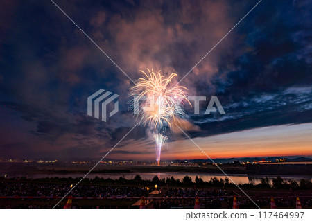 《Niigata Prefecture》Photographed at the Nagaoka Fireworks Festival venue 117464997