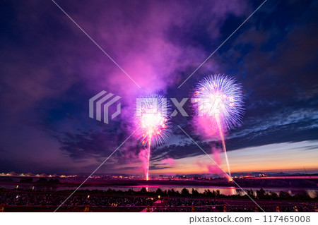 《Niigata Prefecture》Photographed at the Nagaoka Fireworks Festival venue 117465008